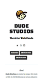 Mobile Screenshot of dudestudios.com
